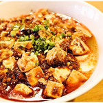 川菜館 - 麻婆麺セット　880円　美味い。とにかく麻婆豆腐として美味い。