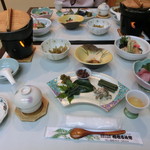 新野地温泉 相模屋旅館 - 夕食