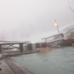 新野地温泉 相模屋旅館 - 雪見風呂