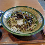 蕎麦 つづら - わらびおろしのぶっかけ蕎麦