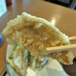 蕎麦 つづら - 桜鯛の天ぷら