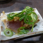 あなぐま亭 - カツオの天ぷら