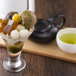 Hojicha parfait