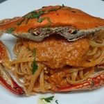 イタリア料理 モナリザン - ワタリガニを丸ごと一杯使った絶品！