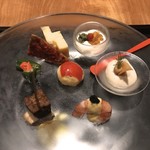 HOSHINOYA - 8つのミクロメニュー(八寸)