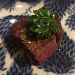 松川 - 近江牛の炙り焼き