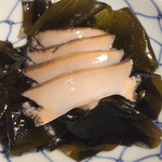 松川 - 鮑と若布のしゃぶしゃぶ