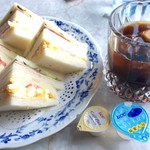 ギフト&喫茶 フレンド - サンドイッチと愛す娘ヒー