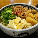 麺処 綿谷 - 肉ぶっかけ 小 冷 400円