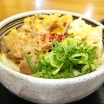 麺処 綿谷 - 肉ぶっかけ 小 冷 400円
