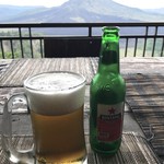 Pulu Mujung Warung - ビンタンビール、いただきま〜す