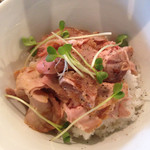 らぁ麺やまぐち - 豚丼 Apr/2017