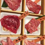 焼肉居酒家 韓の台所 道玄坂店 - 六種盛り