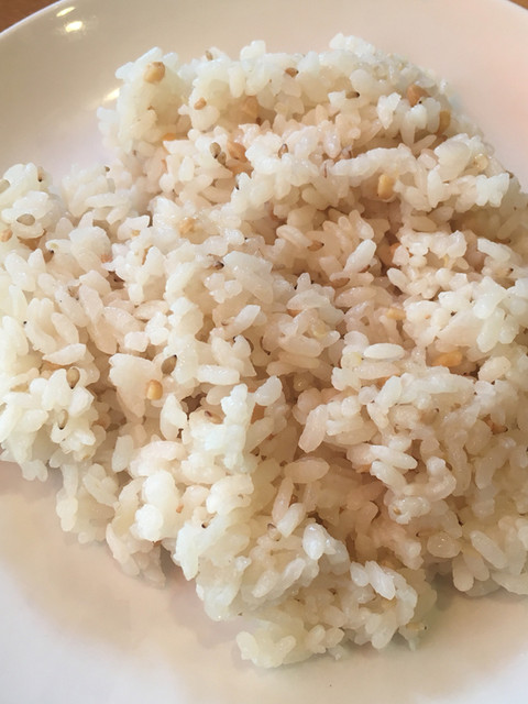 和酒bar daishin - ごはんは,六谷米