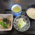 かや野 - かす汁等ランチのセット