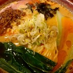 らぁ麺 武者気 マツノ - 濃厚担々麺￥800　大盛＋￥10は嬉しいね♪