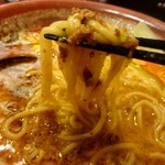 らぁ麺 武者気 マツノ - 大盛にするとかなりのボリューム！