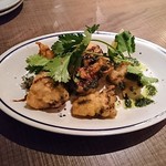 キッチンリブス - かきとマッシュルームのフリット