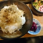 京の居酒屋 ぽんと - ちりめん山椒御飯