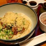 悠讃 - 辛味 ごま玉肉ぶっかけうどん