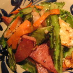 旬菜処 びいどろ - うりずん豆のちゃんぷるー