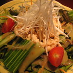 旬菜処 びいどろ - 棒々鶏サラダ