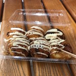 どんたこ - たこ焼き‥わさび醤油
￥230