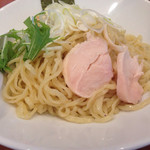 麺屋武一 汐留シティセンター店 - 濃厚煮干し鶏つけそばの麺 中盛