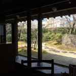 千世倭樓 潮の音 - 席からの庭園眺望