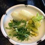 千世倭樓 潮の音 - 香の物