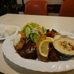 レストラン花園  - フラワーセット、スープ付き