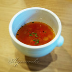 肉バル&ダイニング パラディソ - セットのスープ