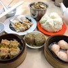 Saam Hui Yaat - 料理写真:蟹王焼賣、叉焼腸粉、咸魚肉餅飯、雞球大包、鮮蝦餃、鮮竹牛肉