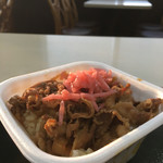 すき家 - 牛丼ミニ(税込290円)(2017.04現在)