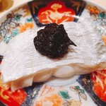 くろ﨑 - 2017.2.  小柴産 太刀魚の酒蒸し