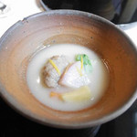 라 샹브르 노보리마치 사료우 - 牛蒡と豆腐餅～柚子風味の白味噌仕立て～