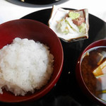 라 샹브르 노보리마치 사료우 - 土鍋で炊いた上野瀬産天日干しヒノヒカリ