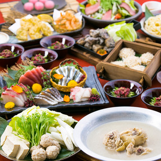 Enjoy delicious Kyushu cuisine! Various banquet courses ☆ All-you-can-drink included!