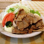 レストラン 四季 - 生姜焼き定食