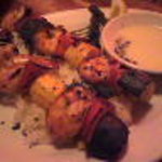 ババ・ガンプ・シュリンプ - シュリンプと野菜の串焼き