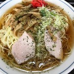 中華そば志のぶ支店 - 冷やしメンマ中華（２玉）