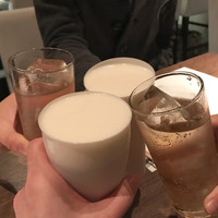 フレンチ割烹 宿 - 乾杯〜