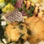 饗 くろ喜 - 鯛塩そば トッピングアップ（饗 くろ㐂） 2017.4