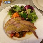 グローブ デュ モンド - 豚タンとラタトゥイユのサラダ
