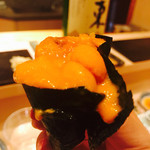 鮨 とかみ - 温冷雲丹　大盛♪