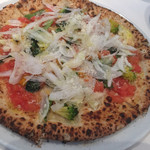 カンブーザ - 春野菜のピッツァ