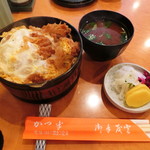 Katsuhan - 上かつ丼＋味噌汁