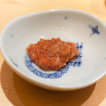 鮨 さいとう - 鯛の酒盗