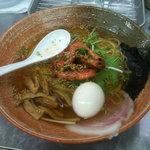 覆麺 智 - 甘えび　塩ラーメン