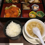 青冥 - 華御膳☆★★☆御飯 玉子スープ